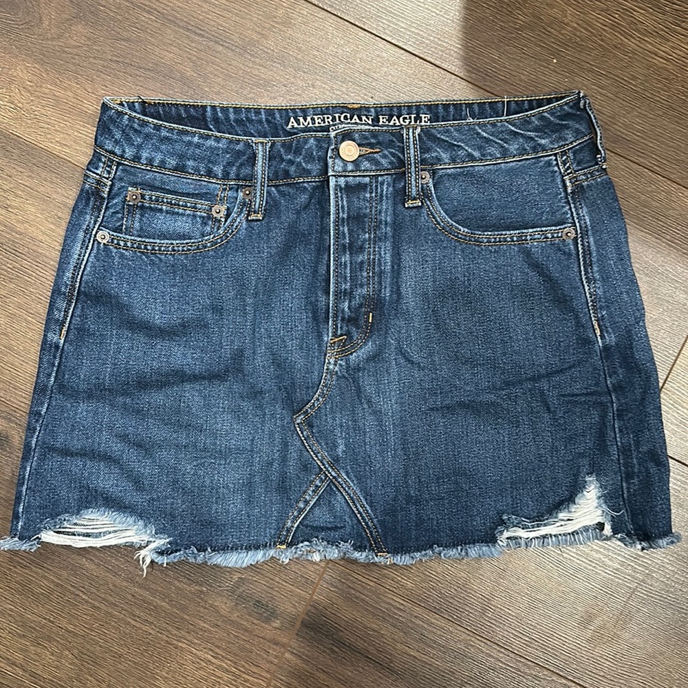 NWT Jean Skirt